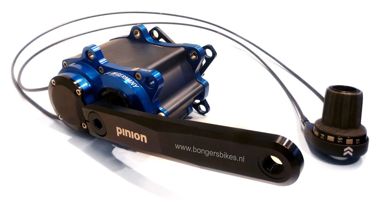 Pinion versnellingsbak